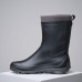 Сапоги утепленные мужские черные GLENARM WARM 100 Solognac