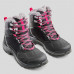 Ботинки походные теплые водонепроницаемые женские SH520 X-WARM MID Quechua