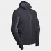 Куртка для походов мужская черная TREK500 Forclaz