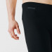 Тайтсы для бега утепленные мужские черные RUN WARM Kalenji