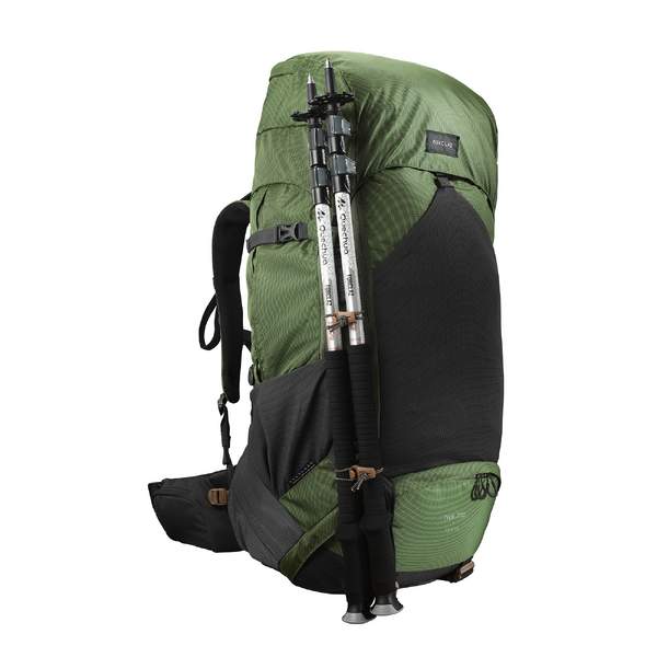 Рюкзак туристический 80 л мужской серый TREK 500 Forclaz