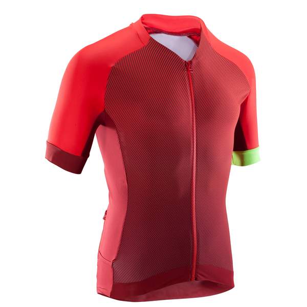 Велоджерси мужское красное XC LIGHT Rockrider