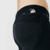 Тайтсы для бега утепленные мужские черные RUN WARM+ Kalenji