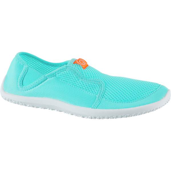 Тапочки для подводного плавания голубые AQUASHOES 120 Subea