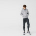 Брюки для бега утепленные зауженного кроя мужские серые RUN WARM+ Kalenji