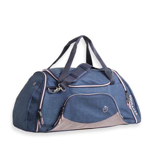 Сумка для экипировки для верховой езды 55 л синяя DUFFLE Fouganza