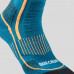 Носки походные теплые с высоким голенищем д/взр. 2 пары синие SH520 x-warm high
