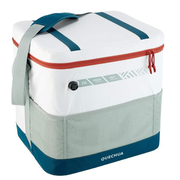 Сумка-холодильник для кемпинга 35 л надувная COMPACT FRESH Quechua
