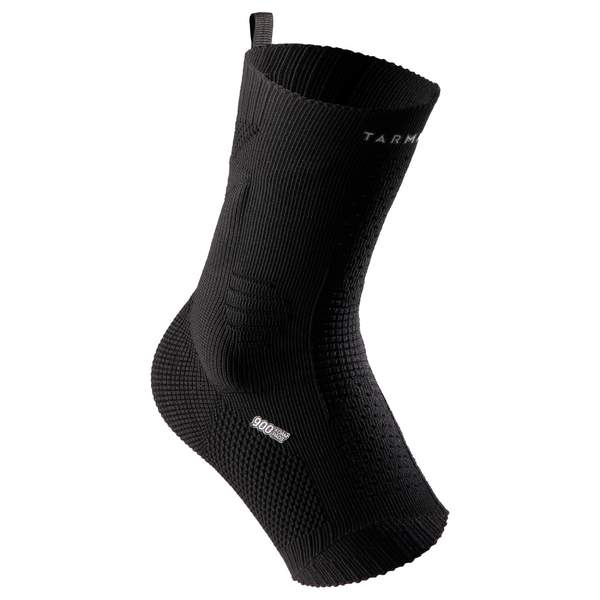 Бандаж голеностопный для взрослых черный SOFT 900 Tarmak
