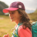 Кепка для походов для детей 7-15 лет бордово-розовая MH100 Quechua