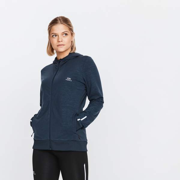 Куртка с капюш. run warm жен