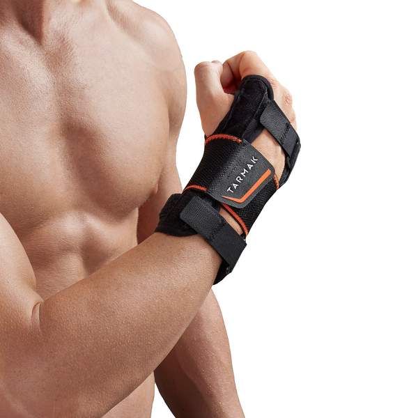 Бандаж лучезапястный черно-красный STRONG 700 Tarmak
