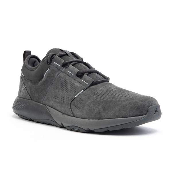 Кроссовки кожаные мужские серые ACTIWALK COMFORT Newfeel