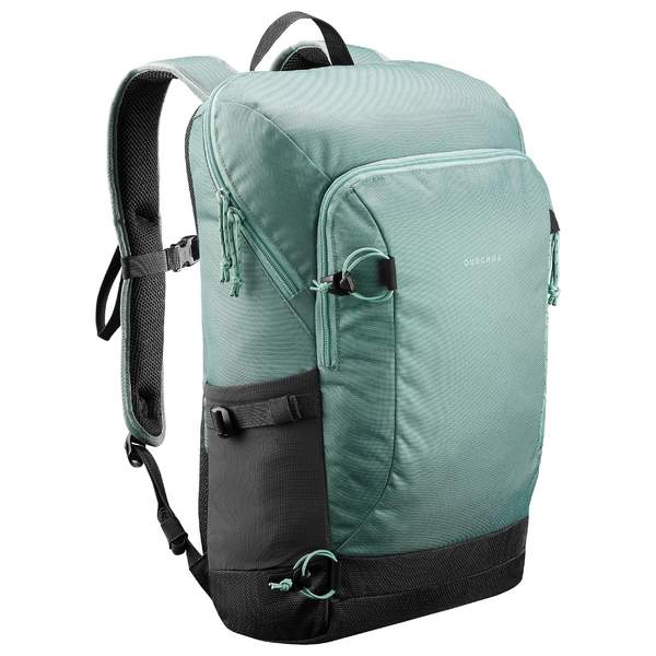 Рюкзак походный 20 л черно-зеленый NH500 Quechua