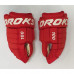 Перчатки хоккейные (краги) для подростков красные 100 Oroks