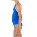 Купальник для плавания слитный для девочек синий VEGA SWIM Nabaiji
