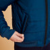 Куртка для верховой езды теплая детская синяя 500 WARM Fouganza