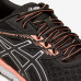 Кроссовки для бега женские с принтом черно-розовые GEL WINDHAWK Asics