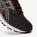 Кроссовки для бега женские с принтом черно-розовые GEL WINDHAWK Asics