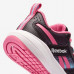 Кроссовки детские Reebok Supreme черно-розовые на шнурках