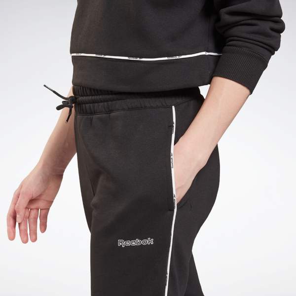Брюки для фитнеса и кардиотренировок женские черные Reebok