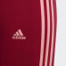 Легинсы хлопковые женские красные Adidas