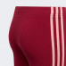 Легинсы хлопковые женские красные Adidas