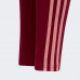 Легинсы хлопковые женские красные Adidas